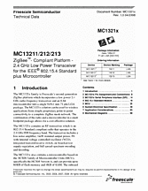 DataSheet MC13211 pdf